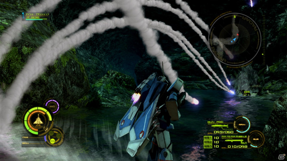 PS3「マクロス30～銀河を繋ぐ歌声～」河森正治氏描き下ろしの新バルキリー「VF-30」のゲーム画面が到着！サブクエストや2種類の操作タイプも紹介の画像15