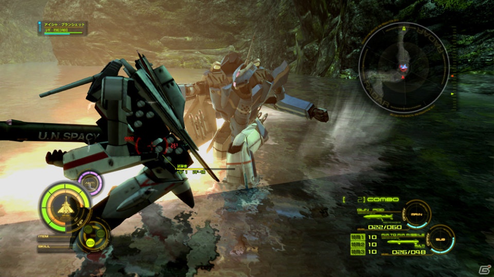 PS3「マクロス30～銀河を繋ぐ歌声～」河森正治氏描き下ろしの新バルキリー「VF-30」のゲーム画面が到着！サブクエストや2種類の操作タイプも紹介の画像16