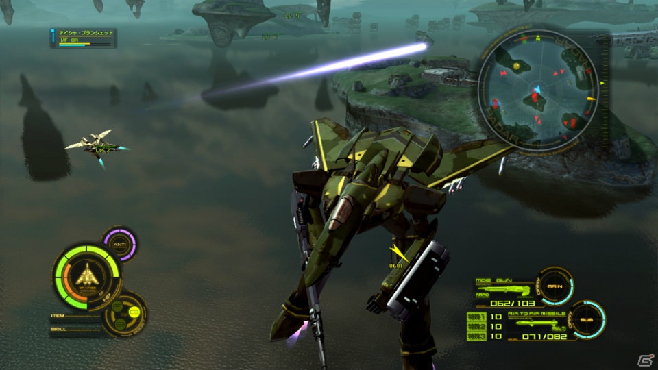 PS3「マクロス30～銀河を繋ぐ歌声～」河森正治氏描き下ろしの新バルキリー「VF-30」のゲーム画面が到着！サブクエストや2種類の操作タイプも紹介の画像29