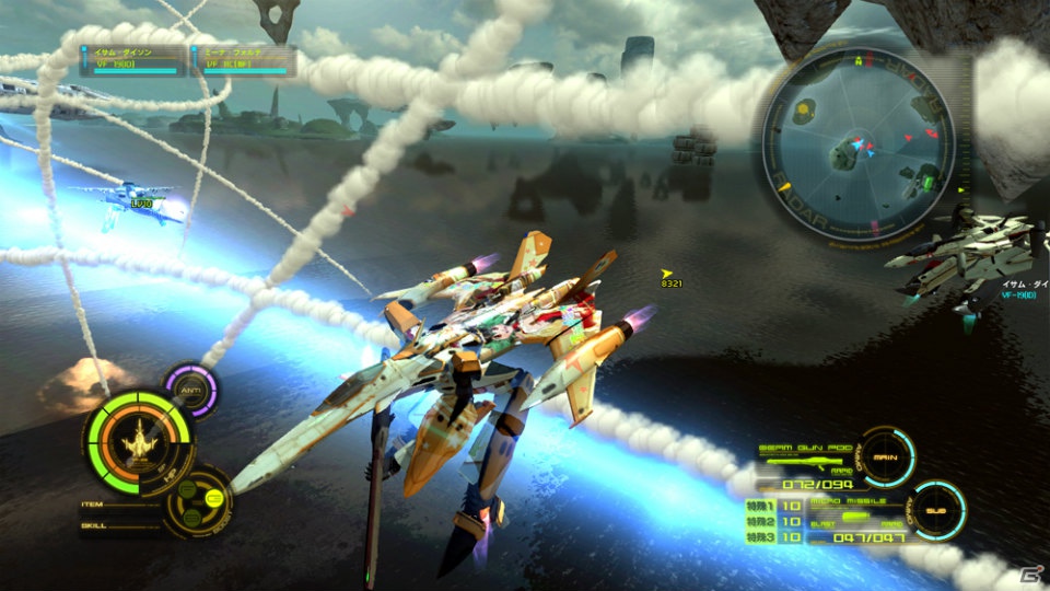 PS3「マクロス30～銀河を繋ぐ歌声～」河森正治氏描き下ろしの新バルキリー「VF-30」のゲーム画面が到着！サブクエストや2種類の操作タイプも紹介の画像34