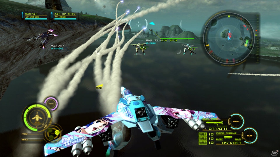 PS3「マクロス30～銀河を繋ぐ歌声～」河森正治氏描き下ろしの新バルキリー「VF-30」のゲーム画面が到着！サブクエストや2種類の操作タイプも紹介の画像37