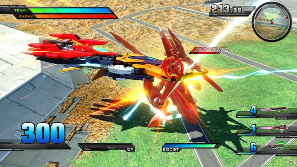 PS3「機動戦士ガンダム エクストリームバーサス」新規DLC配信第2弾として「ストライクノワール」「アリオスガンダム」が1月10日に配信決定の画像6