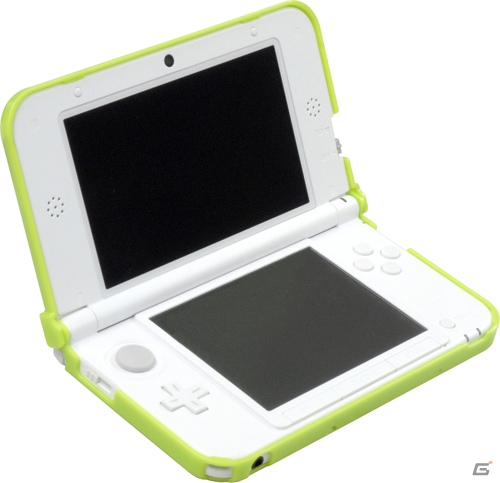 サイバーガジェット、ガチャピン＆ムックをモチーフにした3DSLL用アクセサリーを12月29日に発売の画像3