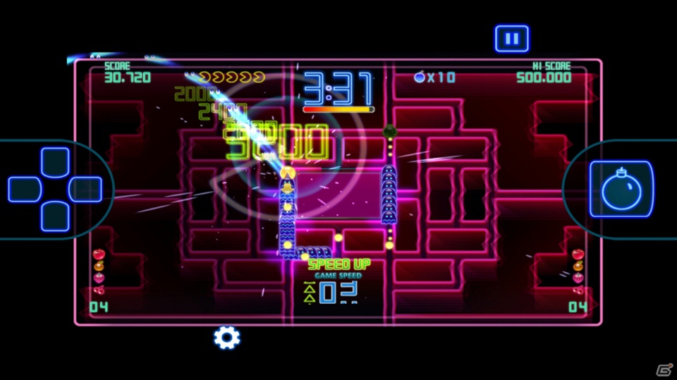 全世界をフィーバーさせた「パックマン」の正統続編がWindows 8に登場！「PAC-MAN Championship Edition DX」Windows Storeにて配信開始の画像2