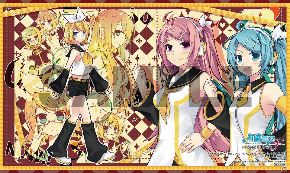 PS3「初音ミク -Project DIVA- F」オリジナルイラストが描かれた販売店別予約特典第2弾を公開の画像2