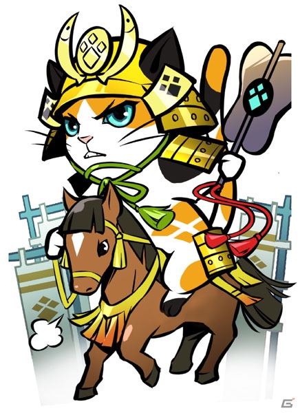 Mobage「のぶニャがの野望」新カードを追加！テーマは「甲斐の黒駒」―ねこ戦記第二回「ミケだ戦記」開催日も決定の画像1