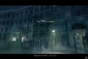 The rain is coming.―PS3「rain（仮）」チームから新年のグリーティングカードが到着の画像1