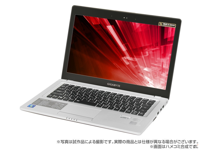 「GALLERIA」シリーズよりNVIDIA GeForce GT650Mを搭載したGIGABYTE社製Ultrabook「Note GALLERIA U2442F」が登場の画像1