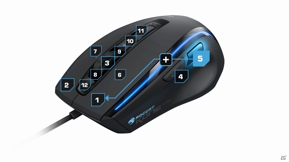 ROCCATの新型ゲーミングマウス「KONE XTD」＆「KONE Pure」が登場―41段階のDPI調節が可能の画像2