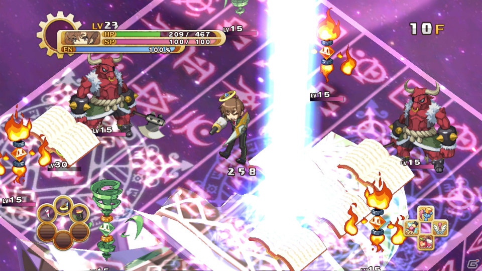 PS3「神様と運命革命のパラドクス」運命革命回路に大きく関わる天使「ミザエル」を紹介―見た目や能力が劇的に変化する「神格モード」の情報もの画像48