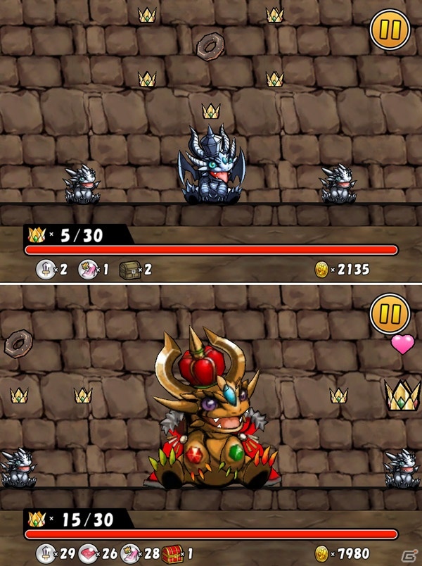 iOS/Android「ケリ姫スイーツ」1月14日より「パズル＆ドラゴンズ」とのコラボを実施！「パズドラ」でおなじみのモンスターがゲーム内に登場の画像3