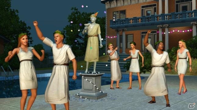 PC「ザ・シムズ3」大学時代を楽しめる拡張データセット「ユニバーシティライフ データセット」が3月7日に発売―勉強に課外活動など充実したキャンパスライフを送ろうの画像7