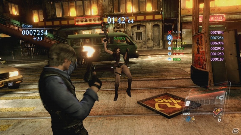 本編とは違った楽しみと恐怖が満載！Xbox 360「バイオハザード6」で先行配信されたエクストラコンテンツのプレイインプレッションの画像5
