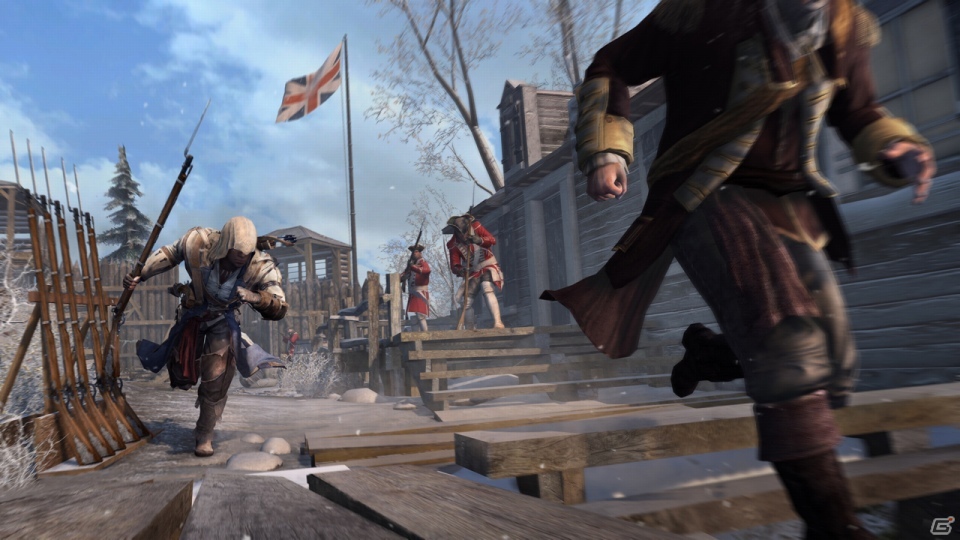 PS3/Xbox 360/Wii U「アサシン クリード3」プレイレビュー―18世紀ボストンの街並みを歩いているだけでも楽しい本作のシステムやプレイ感をチェック！の画像16