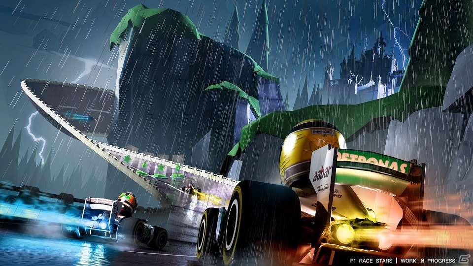 PS3/Xbox 360「F1 RACE STARS」の公式サイトがオープン！サーキットに用意された多彩な仕掛けや最新スクリーンショットを公開の画像2