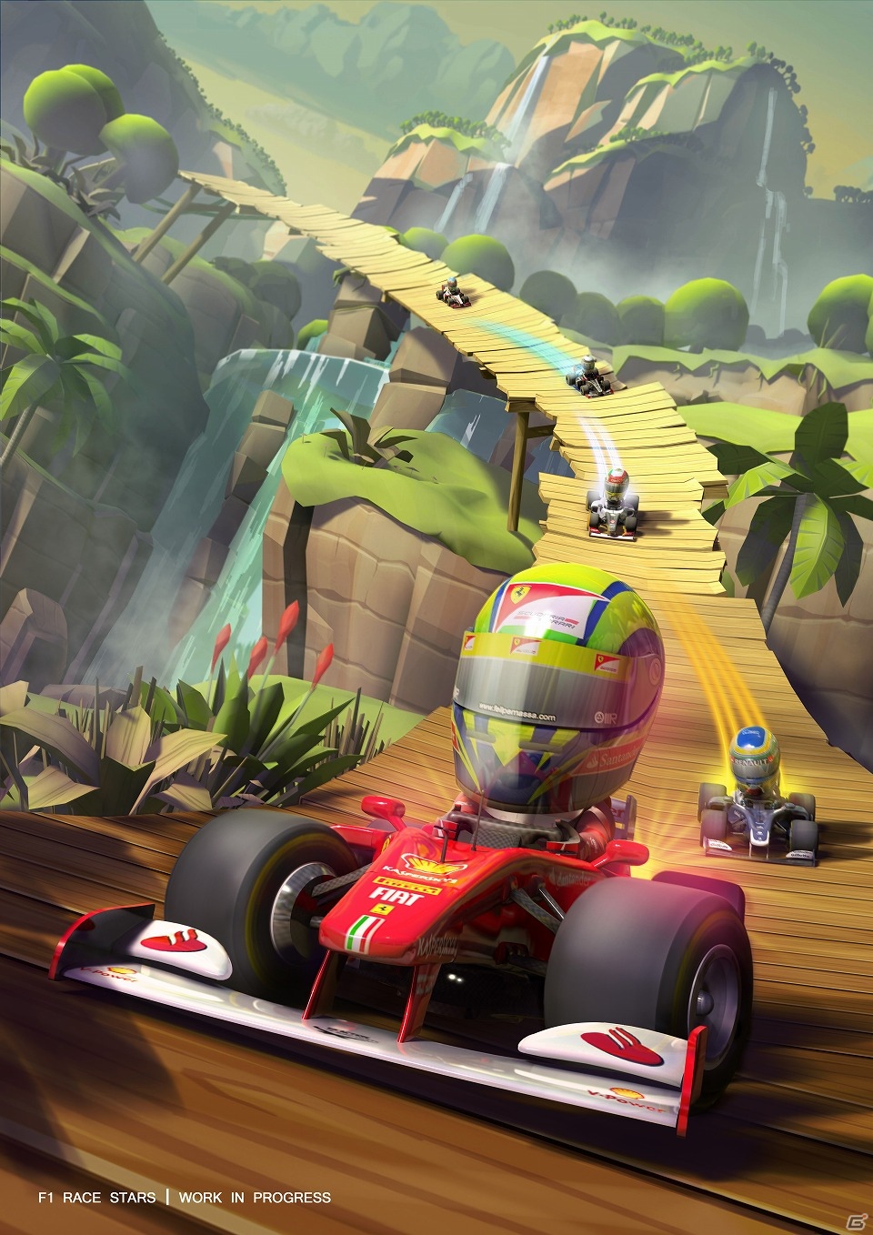 PS3/Xbox 360「F1 RACE STARS」の公式サイトがオープン！サーキットに用意された多彩な仕掛けや最新スクリーンショットを公開の画像3