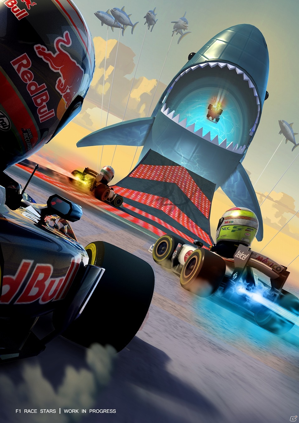 PS3/Xbox 360「F1 RACE STARS」の公式サイトがオープン！サーキットに用意された多彩な仕掛けや最新スクリーンショットを公開の画像8