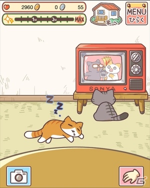 iOS「ねこ村」1月15日よりApp Storeにて配信開始！にゃんこ型イヤホンジャックカバー「Iキャット」でおなじみのにゃんこと遊ぼうの画像13