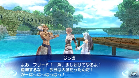 PSP「シャイニング・アーク」アゼル村で楽しめるゲームの要素＆厳しく心優しきライオン獣人「ガルゼー」を紹介の画像9