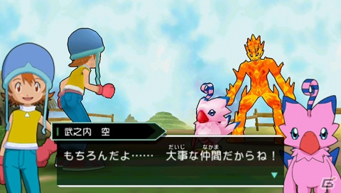 発売直前！PSP「デジモンアドベンチャー」ゲーム序盤の流れ＆空や光子郎ら6人のパートナーデジモンたちの究極体を紹介！の画像5