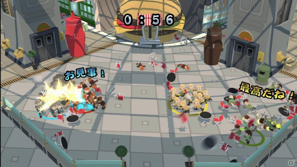 突然現れたバイキングに何でもかんでも投げつけろ！PS3/PS Vita「バイキングぽいぽい！！」が2月7日に発売決定の画像110