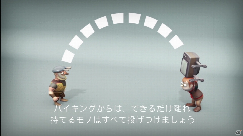 突然現れたバイキングに何でもかんでも投げつけろ！PS3/PS Vita「バイキングぽいぽい！！」が2月7日に発売決定の画像21