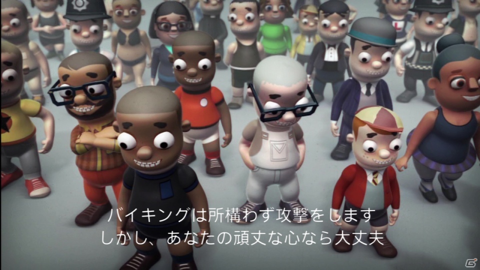 突然現れたバイキングに何でもかんでも投げつけろ！PS3/PS Vita「バイキングぽいぽい！！」が2月7日に発売決定の画像28