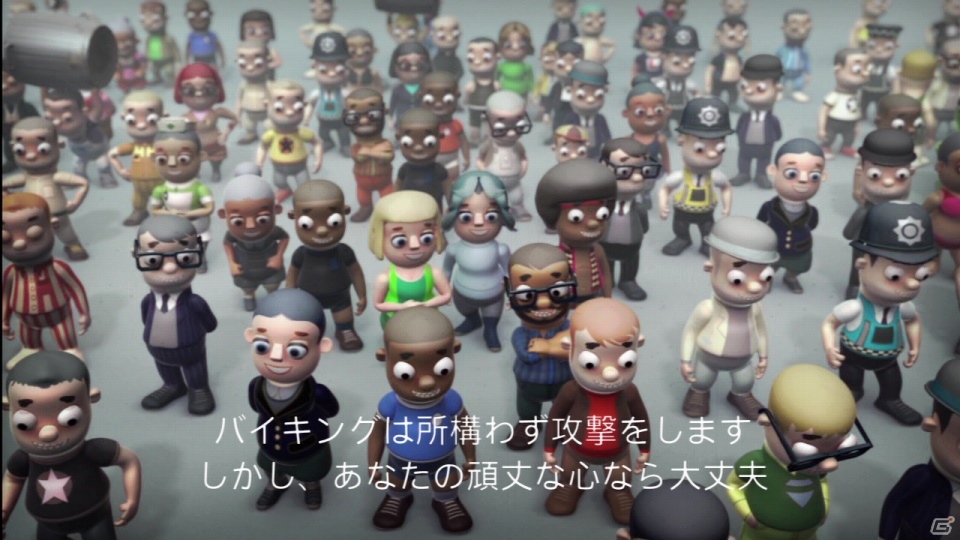 突然現れたバイキングに何でもかんでも投げつけろ！PS3/PS Vita「バイキングぽいぽい！！」が2月7日に発売決定の画像29