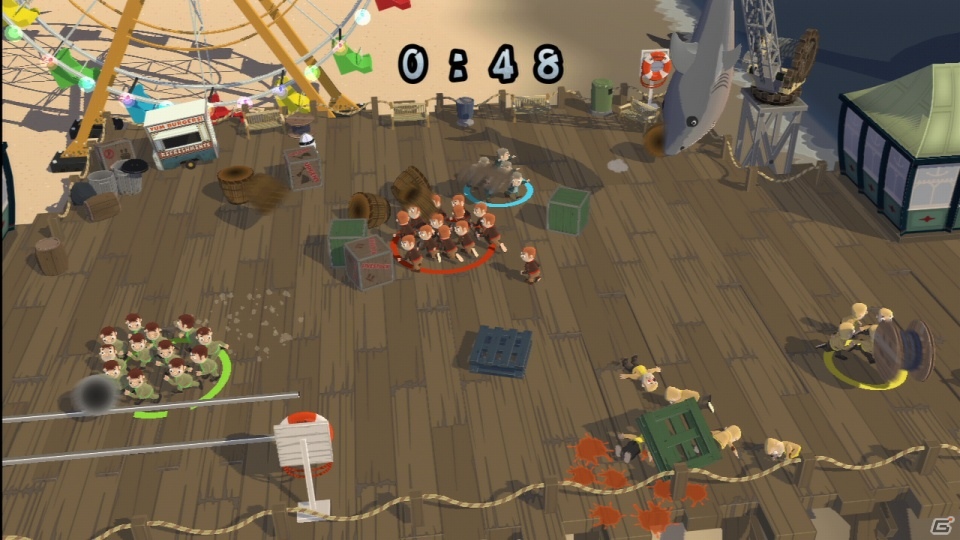 突然現れたバイキングに何でもかんでも投げつけろ！PS3/PS Vita「バイキングぽいぽい！！」が2月7日に発売決定の画像89
