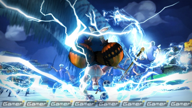 PS3/PS Vita「ワンピース 海賊無双2」よりパワーアップした“新世界編”のルフィ、ゾロ、サンジ＆新プレイキャラ・エネルのアクションを紹介の画像23
