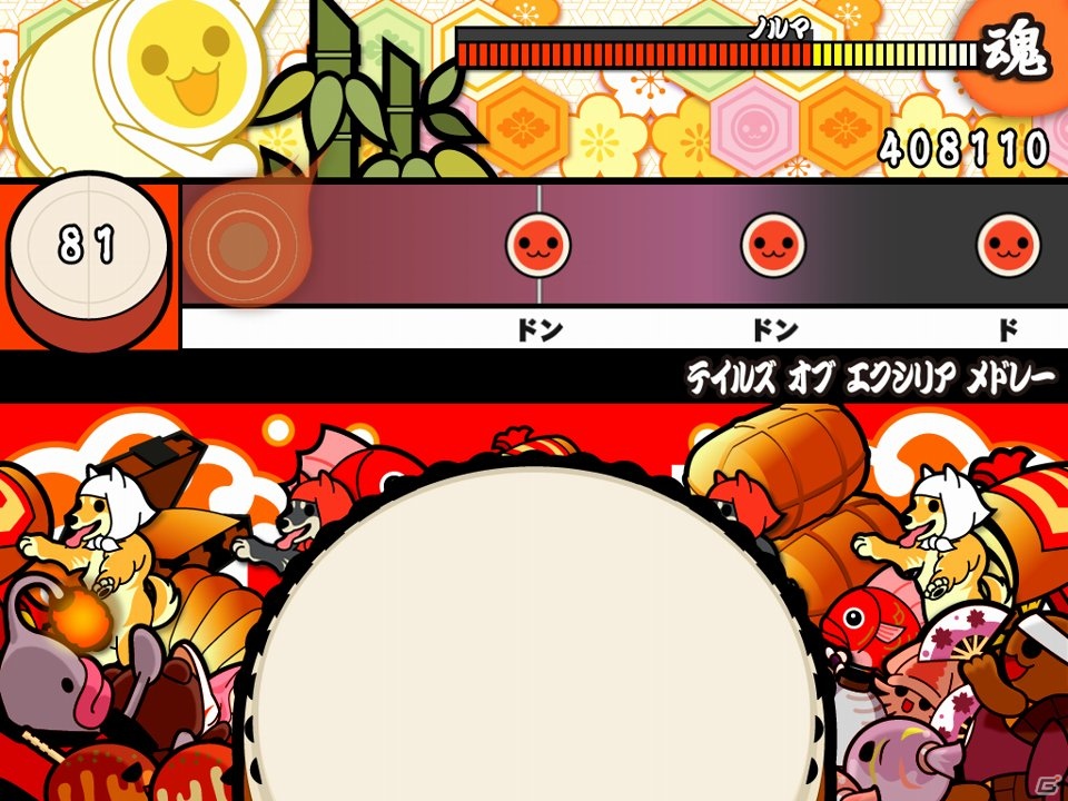 iOS「太鼓の達人プラス」「テイルズ オブ エクシリア メドレー」を無料でダウンロードできるキャンペーン実施の画像1