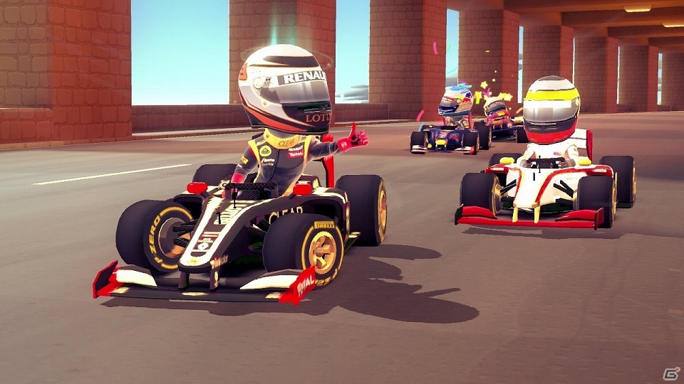 PS3/Xbox 360「F1 RACE STARS」ゲームプレイ映像が初公開！スクリーンショットも更新の画像1