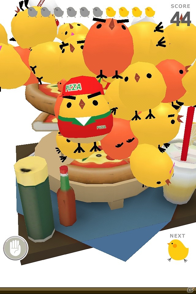 iOS/Android「ぴよ盛り」第6弾ステージ「ピザ編」が配信開始！今春には新バージョンアプリも登場予定の画像2