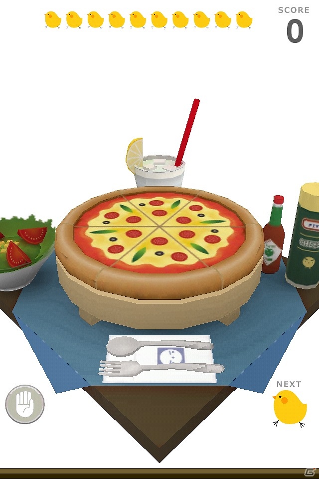 iOS/Android「ぴよ盛り」第6弾ステージ「ピザ編」が配信開始！今春には新バージョンアプリも登場予定の画像3