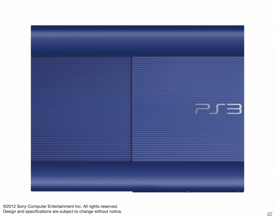 HDD250GBを搭載したプレイステーション3の新色「アズライト・ブルー」＆「ガーネット・レッド」が2月28日より数量限定で発売決定の画像4
