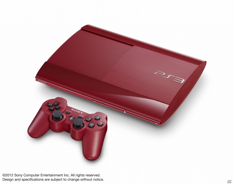 HDD250GBを搭載したプレイステーション3の新色「アズライト・ブルー」＆「ガーネット・レッド」が2月28日より数量限定で発売決定の画像5