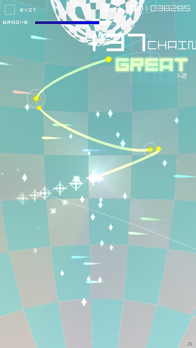 iOS「グルーヴコースター ゼロ」3曲の新曲ステージ＆無料曲ステージを配信開始の画像3