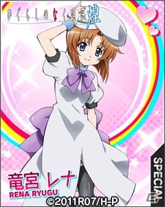 Mobage「ビーナスアカデミー」アニメ「ひぐらしのなく頃に煌」キャラが登場するコラボレーションを1月23日より実施の画像2