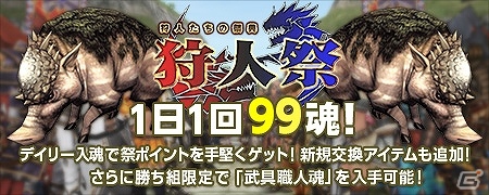 Xbox 360/PC「モンスターハンター フロンティア オンライン」プレミアムコース無料開放＆“デイリーモス入魂”登場！「第57回狩人祭」開催の画像2