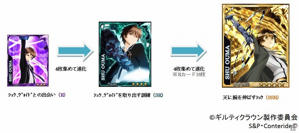 Mobage ギルティクラウン 会員数が15万人を突破 限定ssrカード ヴォイドを預けるイノリ がもらえる記念キャンペーンを実施の画像 ゲーム情報サイト Gamer
