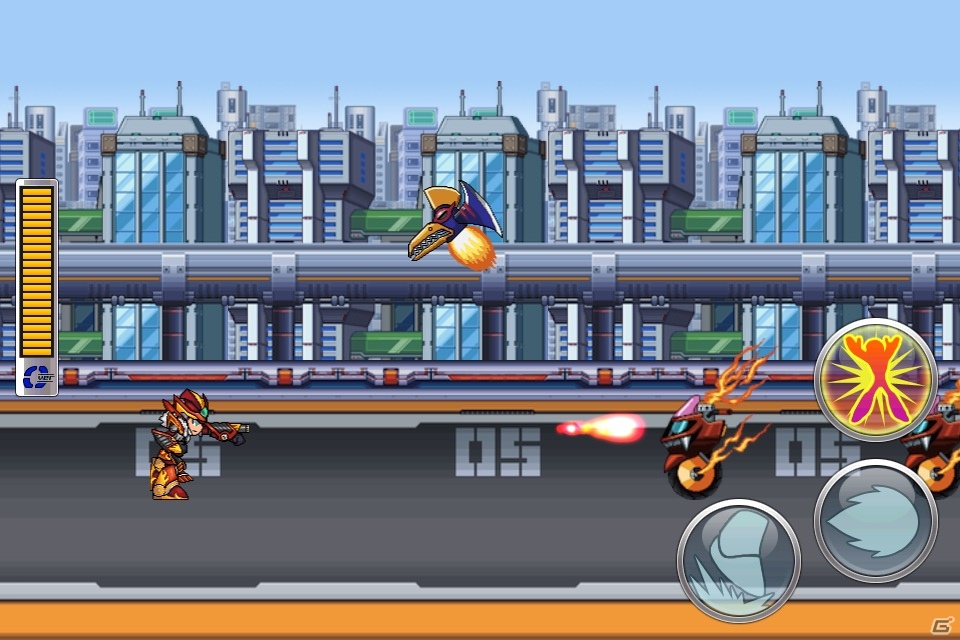 iOS「ロックマン Xover」World5「流星のロックマンワールド」追加！キグナス・ウィングなどの強力なボスが登場の画像3