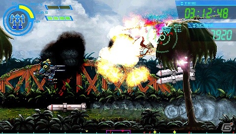 PSP「機装猟兵ガンハウンドEX」ストーリーモードの序盤をプレイできる体験版の配信日が1月31日に決定の画像1