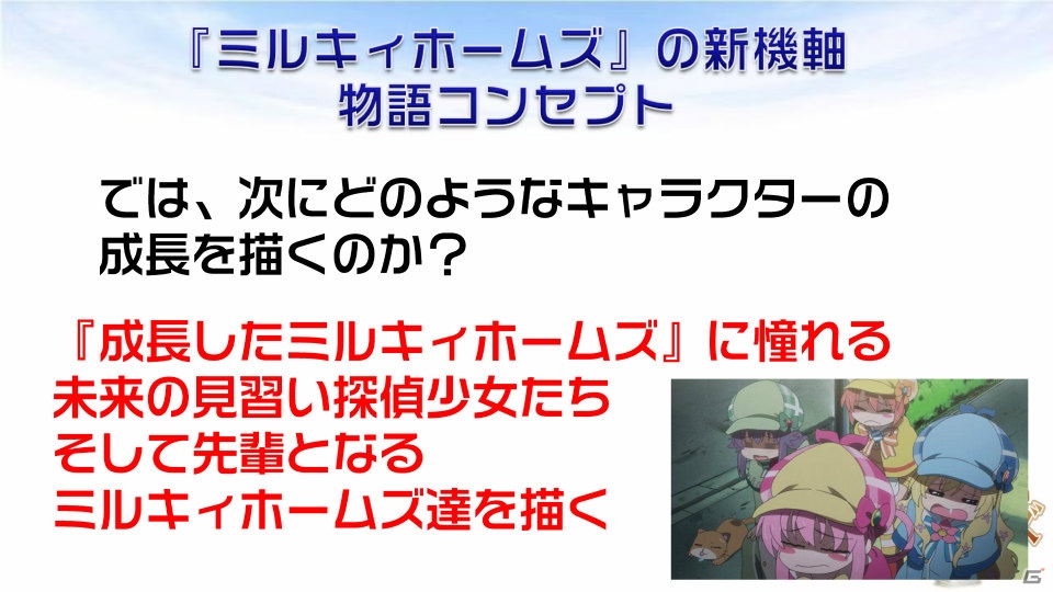 DAM★とも動画を使ったキャストオーディションも！新プロジェクト「ミルキィホームズ シスターズ」の始動が明らかになったミルキィホームズプロジェクト発表会をレポートの画像12