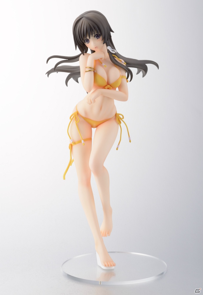 唯依姫が“あの”水着姿でフィギュア化！「マブラヴ オルタネイティヴ トータル・イクリプス 篁唯依 恥じらいの浜辺」が1月25日より受注開始の画像1