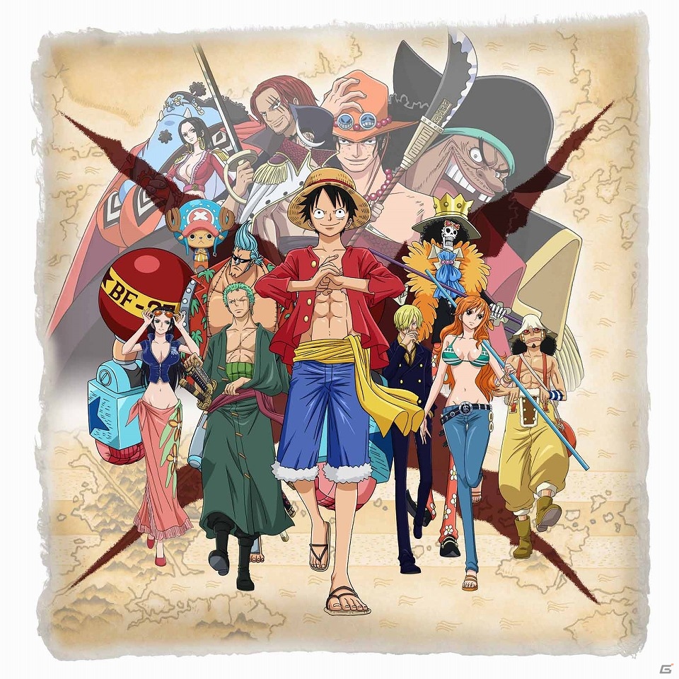 「ONE PIECE」のRPG型冒険ゲーム「ONE PIECE アドベンチャーログ」GREEにて配信決定！本日1月25日より事前登録を開始の画像1