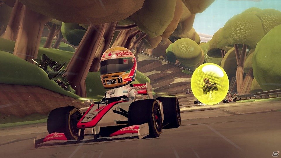 PS3/Xbox 360「F1 RACE STARS」パワーアップアイテムの紹介＆合計11カ国の特徴的なサーキットの紹介映像が公開の画像1