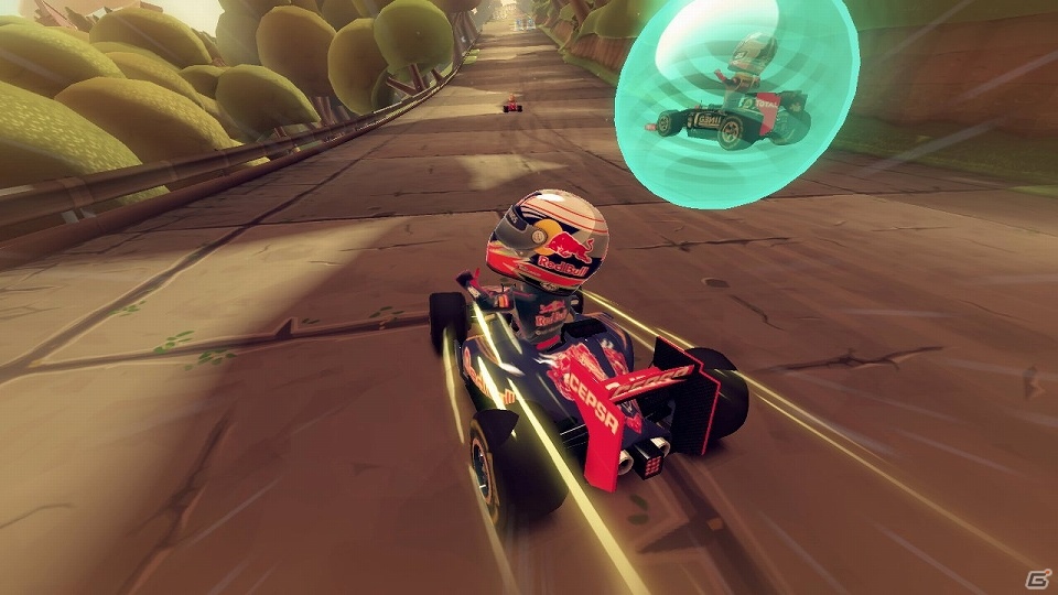 PS3/Xbox 360「F1 RACE STARS」パワーアップアイテムの紹介＆合計11カ国の特徴的なサーキットの紹介映像が公開の画像6