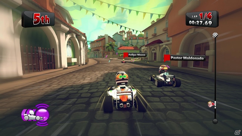 PS3/Xbox 360「F1 RACE STARS」パワーアップアイテムの紹介＆合計11カ国の特徴的なサーキットの紹介映像が公開の画像7