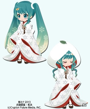 「アットゲームズ」人気楽曲「千本桜」のノベライズ化記念！初音ミク×＠gamesに新アバターアイテムが登場＆2013年雪ミクアイテムもの画像7