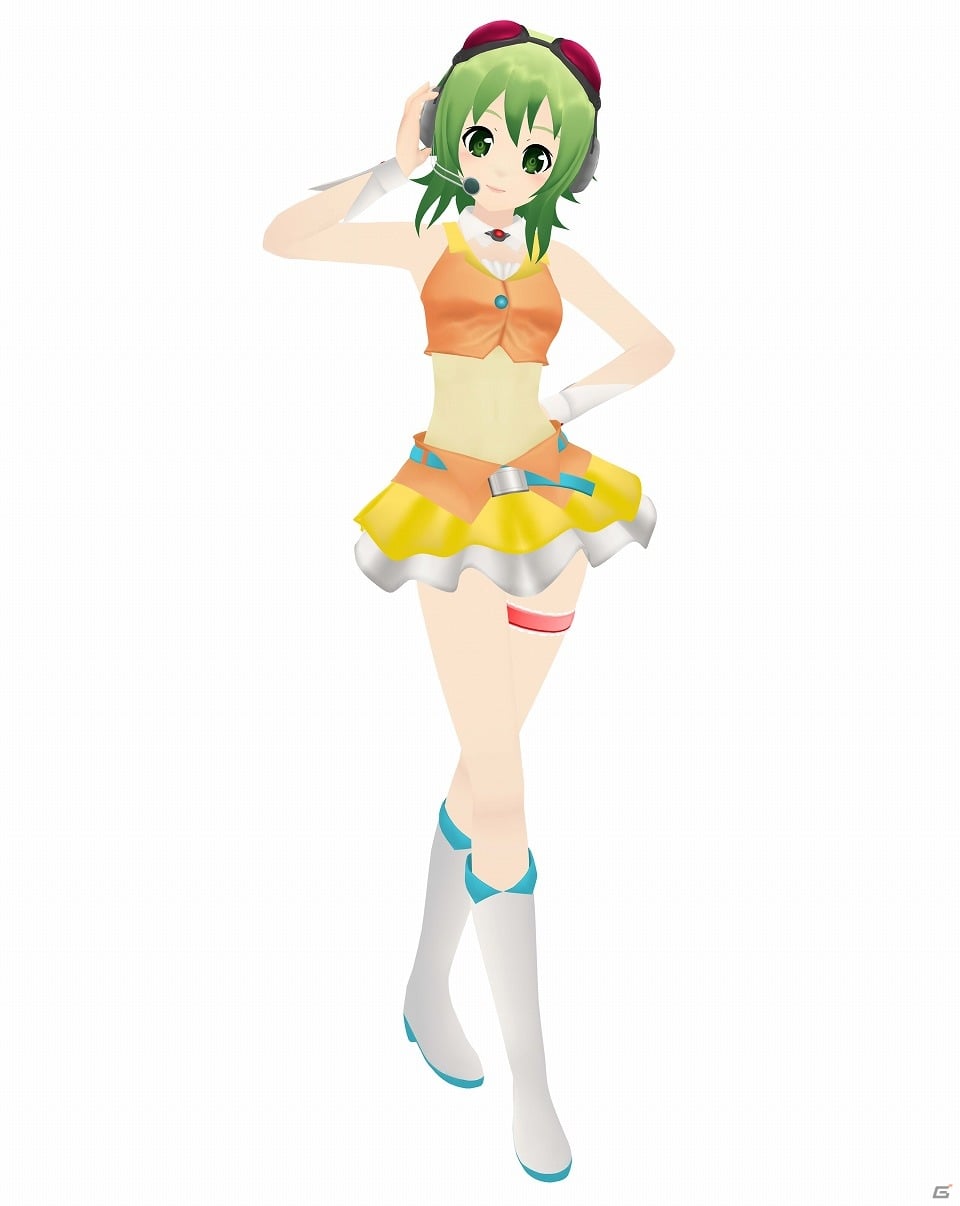 PSP「Megpoid the Music♯」GUMIが着用できる3種類のコスチュームが公開にの画像1